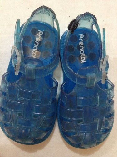 Prenatal - Sandali per bambino - colore azzurro - N° 21 - chiusura con  fibbia - | eBay
