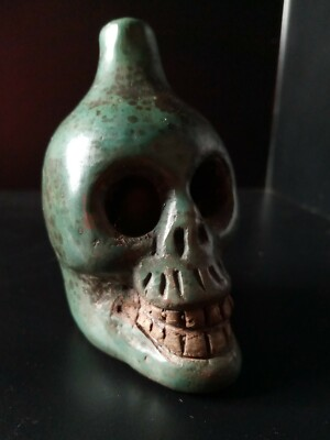 #ad Death Whistle Loud Real Aztec Maya Original Medium Size Hand Crafted. $17.54