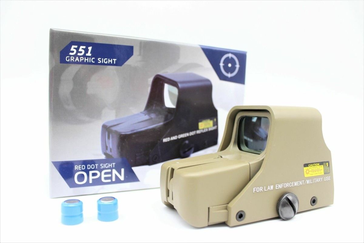 ANS Tactical Holographic Red & Green Dot Sight Scope 551 552 ANS Tactical Holographic Red & Green Dot Sight Scope 551 552