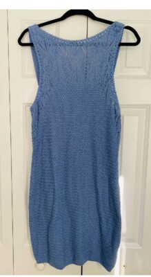 black knit dress with slit Black Knit Square Neck Slit Midi Dress main image 1