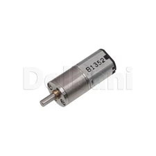 DC Gear Motor High Torque 12GA 3V 110rpm Sealed Gears for DIY Robotics Arduino