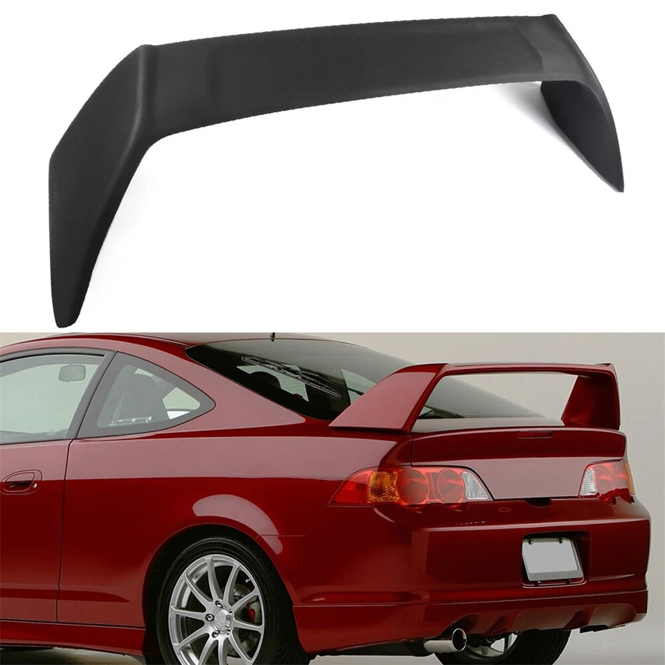 Black Trunk Spoiler wing For 2002-06 Acura RSX DC5 Type R TR T-R Coupe 2-Door Foto 4 de 4