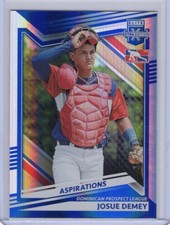 Panini 2022 Elite Extra Edition Josue Demey Blue Aspirations 318/349 DPL