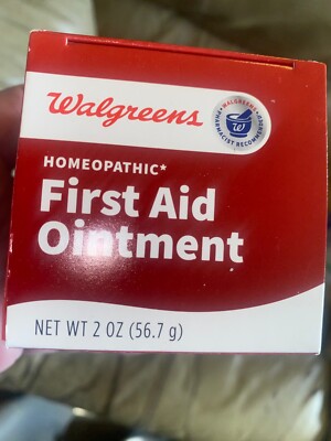 Walgreens Homeopathic, First Aid Ointment. 2 Oz
