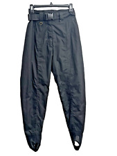 Obermeyer Women's Stirrup Insulated Ski Pants Black Size 8, preloved