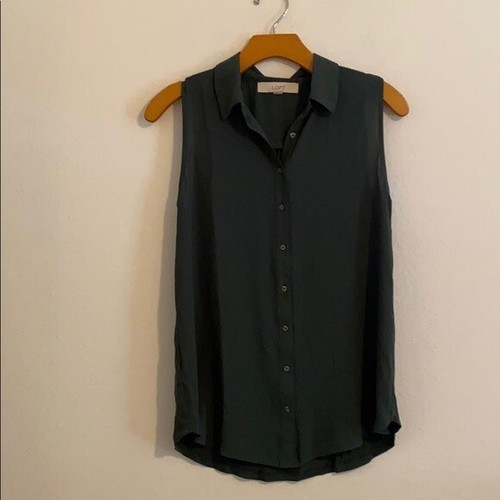 BUTTON DOWN VEST/ SHIRT SIZE XS | eBay