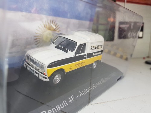 1:43 Renault 4 Van 4F Munro 1982 Diecast IXO Atlas Dealer Garage Scale Model Car - Picture 6 of 6