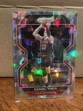 2021-22 Panini Prizm Daniel Theis Silver Cracked Ice Prizm #3 Rockets 1263