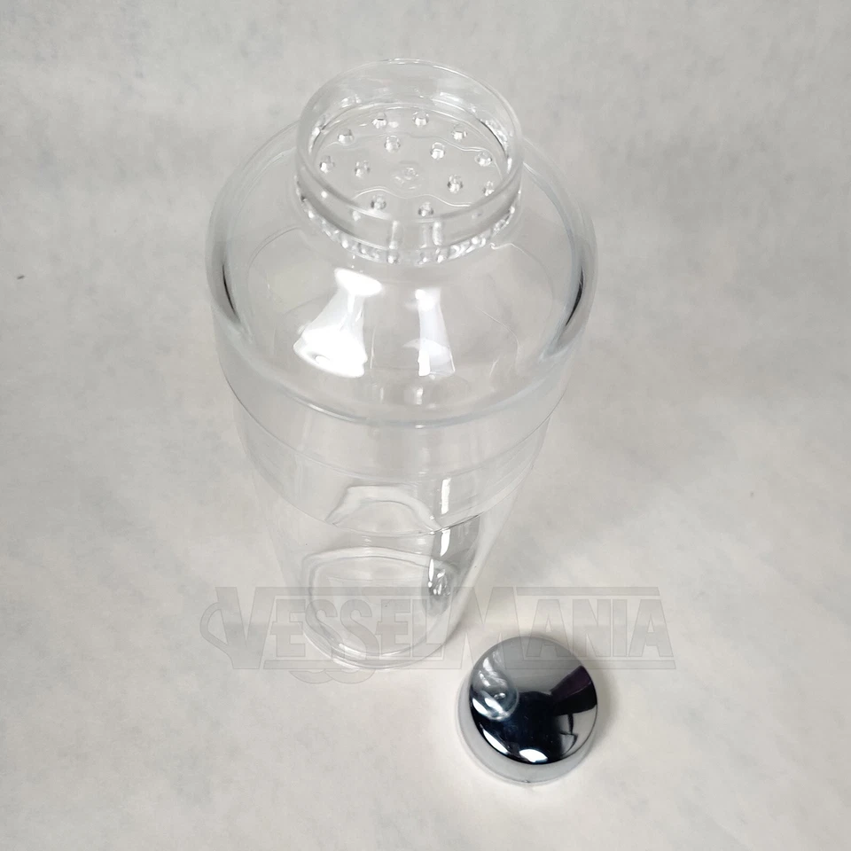 Coctelera Martini Acrílico + 6 Selecciones de Cócteles Bebidas Colorido Prodyne Transparente Barware Foto 4 de 4