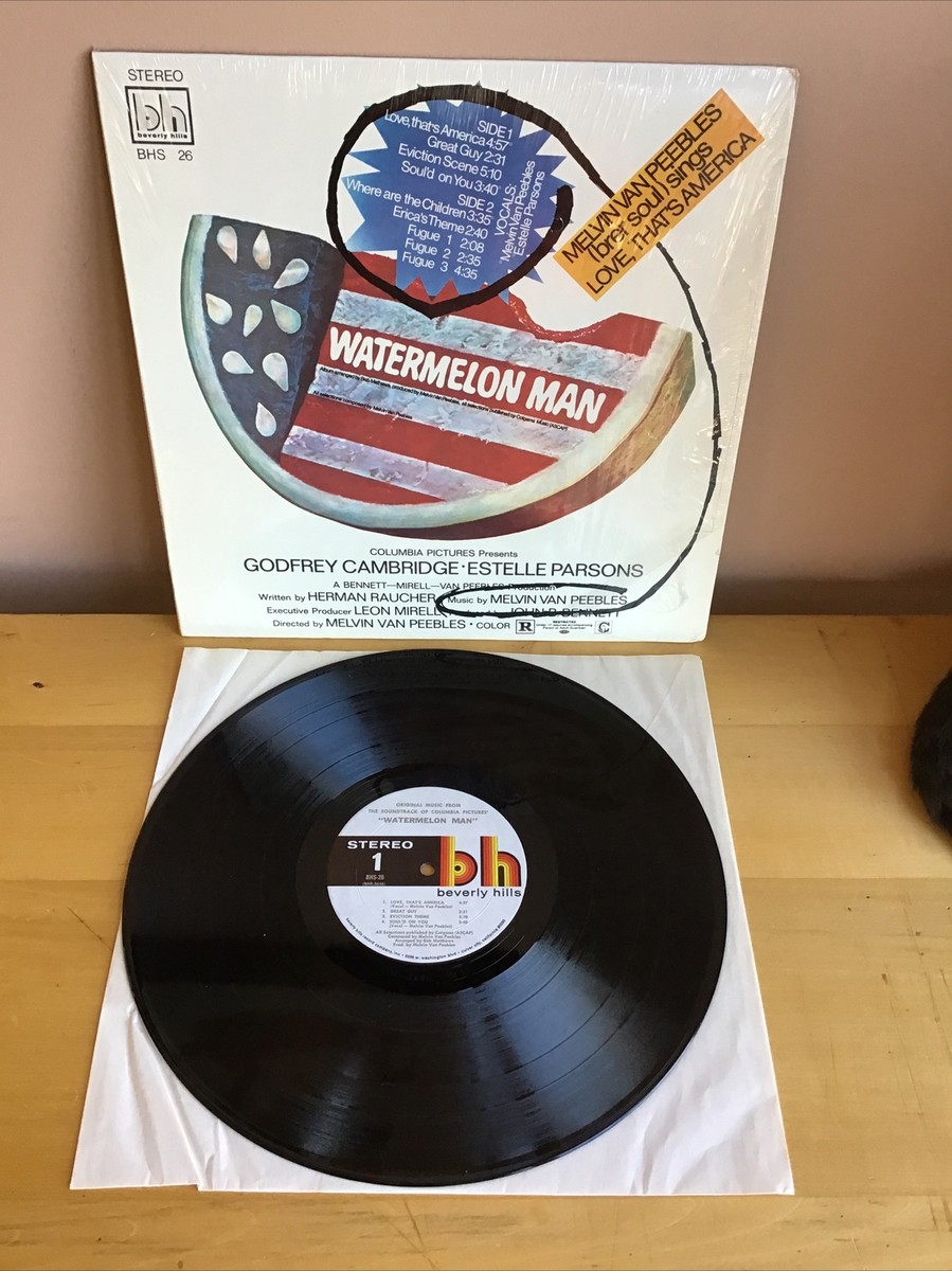 Watermelon Man Soundtrack Vinyl Record Melvin Van Peebles