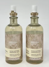 2 BATH BODY WORKS AROMATHERAPY MINERAL STONE SPA ESSENTIAL OIL MIST SPRAY 5.3 OZ