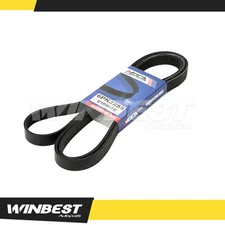 Serpentine Belt 6PK2255 for Audi Chevrolet Dodge Ford Jeep Buick Ram 2.6L-5.7L