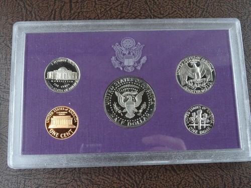 (10) 1990-S US Mint Proof Set 5 Coin Set OGP COA Original Government Packaging - Picture 4 of 6