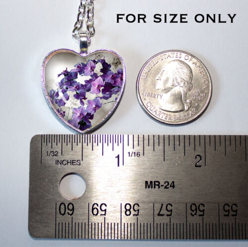 Jesus Christ Our Savior Religious HEART shaped glass pendant necklace jewelry - Picture 5 of 5
