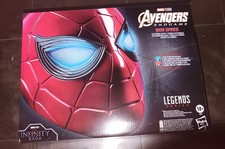 Spider-Man Marvel Legends Series Iron Spider Electronic Helmet with Glowing Eyes
