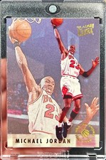 1993-94 Ultra Michael Jordan All Defensive Defense First Team Insert Card #2