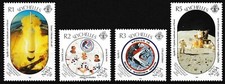 Seychelles - Flight of Apollo 15 Set MNH 1989 Mi. 694-697