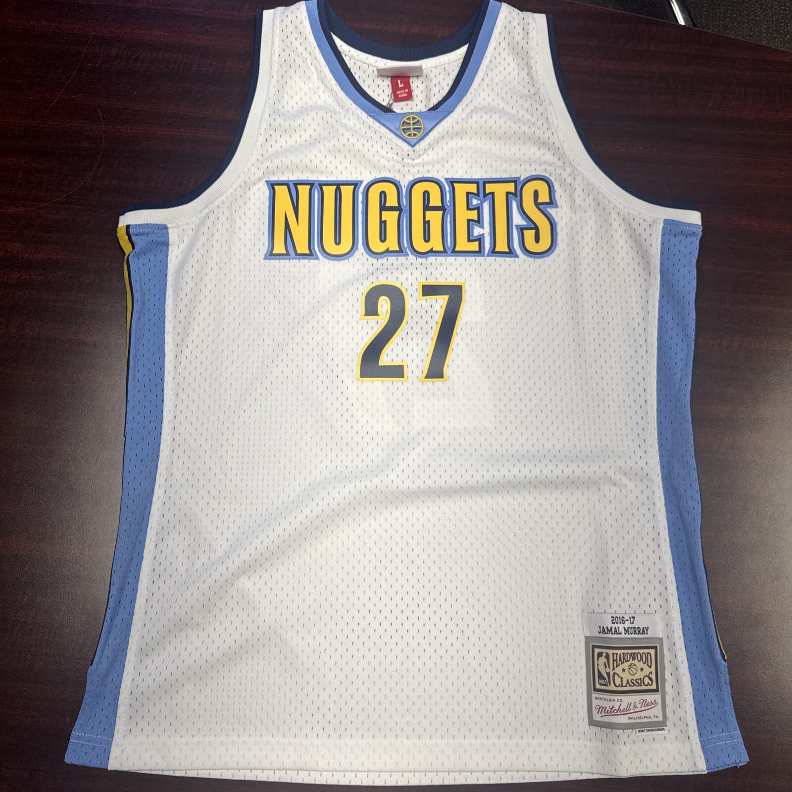 Authentic Mitchell & Ness Jamal Murray 2016-17 NBA Swingman Jersey