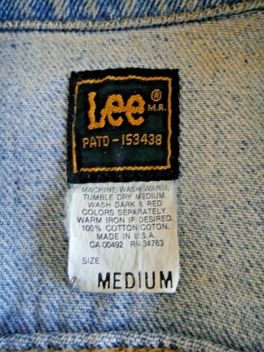 Vintage Lee Blue Denim Hard Rock Cafe San Francisco Jacket - Picture 5 of 5