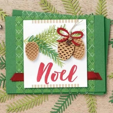 Pine Cones Metal Cutting Dies Leaves Scrapbooking Embossing Stencil Template DIY