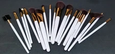 20pcs Premium Cosmetic Make-up Brush Kit for All Needs. Makeup Brush Set