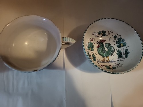 Cama Deruta Italian Pottery Orvieto Hand Paint 11 Pcs ( Some Chips)Photos Descr - Picture 6 of 24