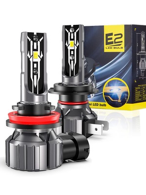 H7 LED Headlight Kit High Low Beam 500% Super Bright 6500K White Bulbs 25000LM