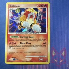 Secret Wonders - LP - Entei 4/132 Cracked Ice Holo US Seller
