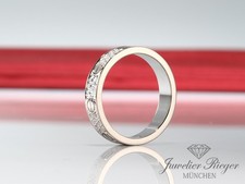 Cartier Ring Love Kleines Modell Weissgold 750 Diamanten ca. 0,31 ct Gr 60 Gold
