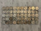 [Lot of 50] LOW GRADE 90% Silver Mercury Roosevelt Mixed Dime Full Roll