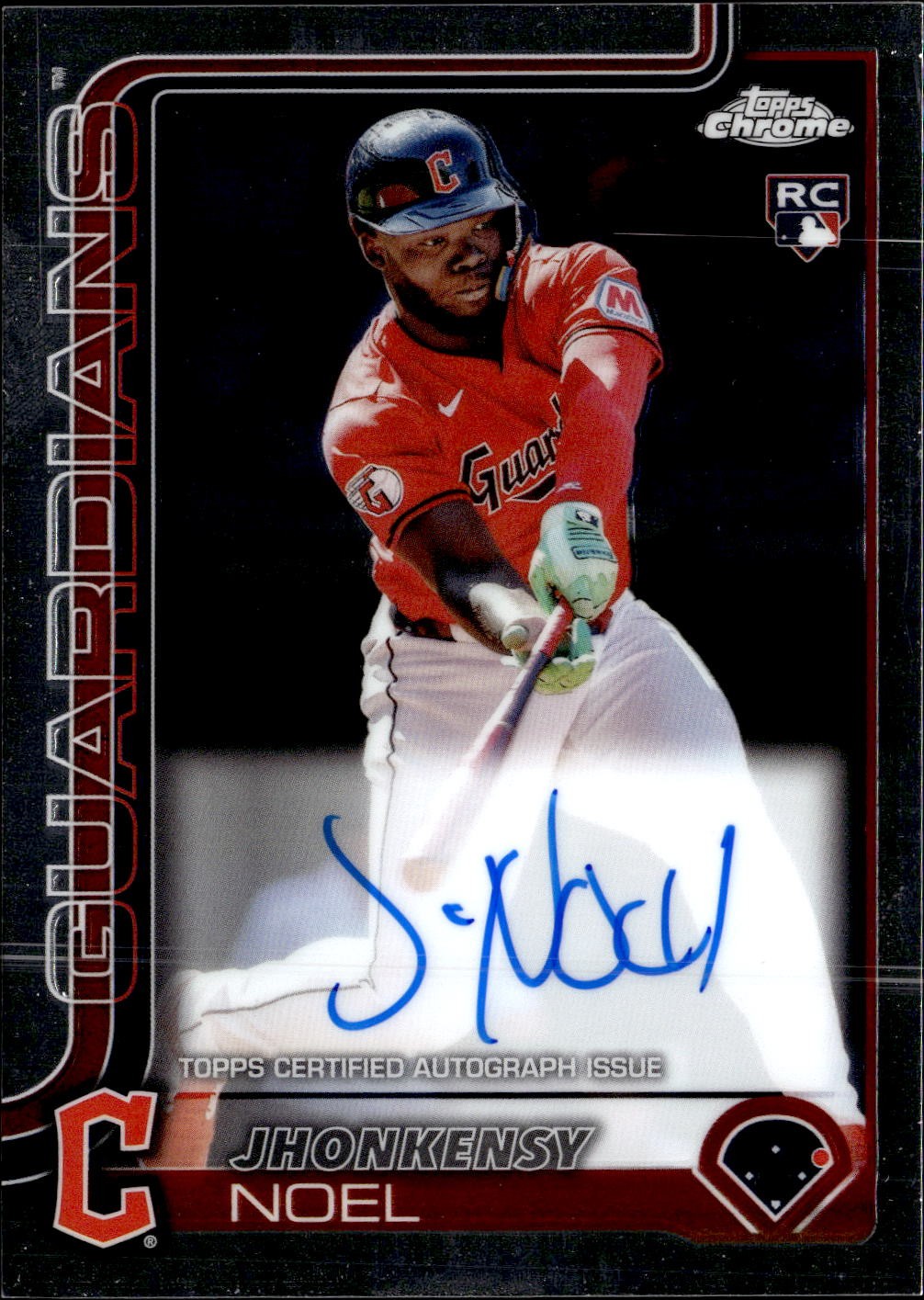 2025 Topps Chrome #RA-JN Jhonkensy Noel Rookie Autographs