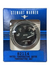 Stewart Warner Water Temperature Gauge Eau 82114 Engine Temp Gauge New Stewart Warner Water Temperature Gauge Eau 82114 Engine Temp Gauge New