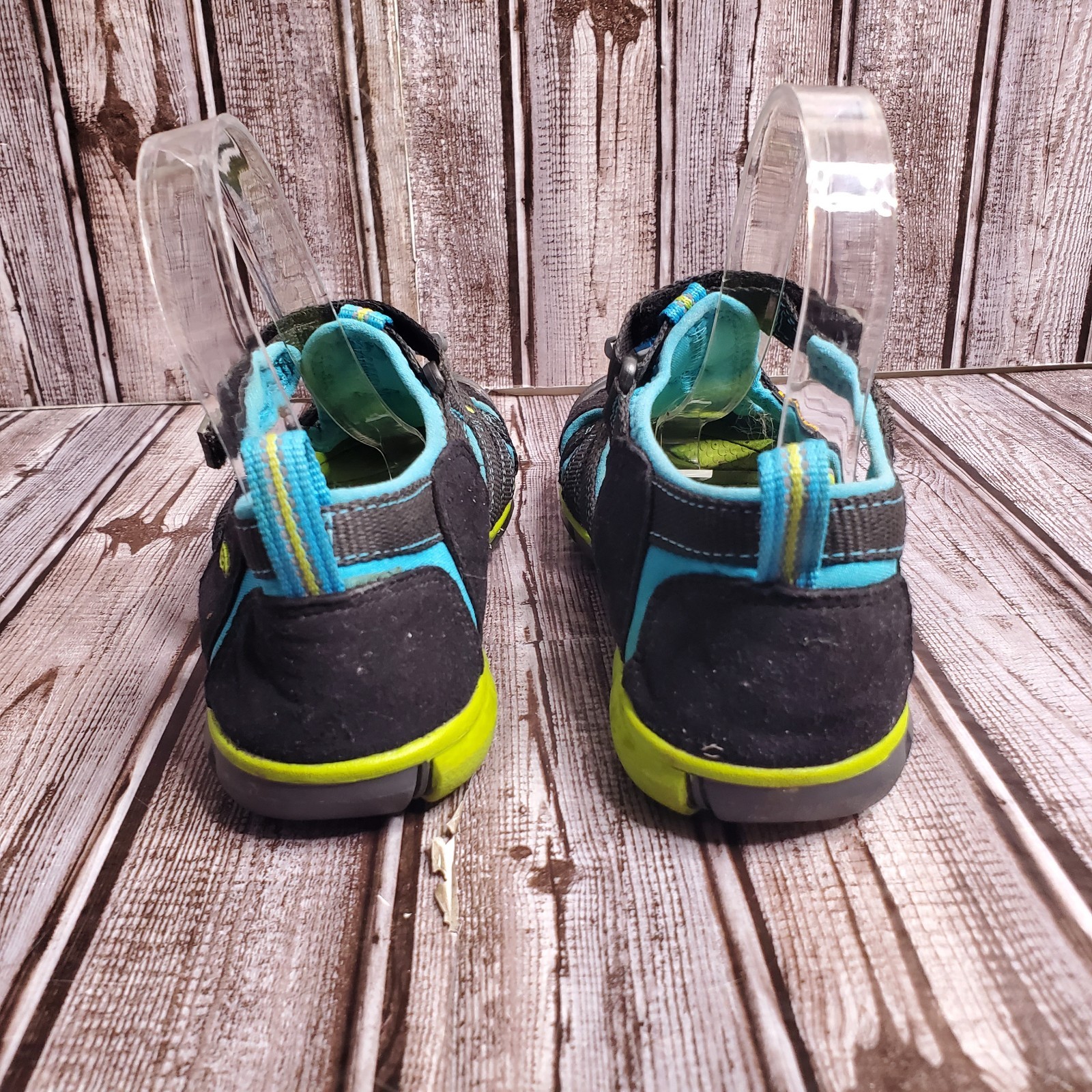 Sandali da acqua KEEN Seacamp II CNX C nero blu Danubio per bambini 4