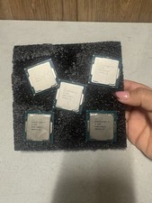 Lot of 5 Intel Core i3-7100 3.90GHz SR35C LGA1151 Dual-Core CPUs
