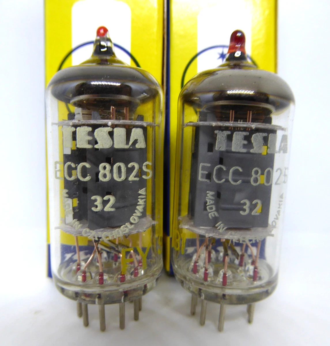 TELEFUNKEN ECC802S 真空管 Yahoo!オークション -「telefunken ecc802s」の落札相場・落札価格