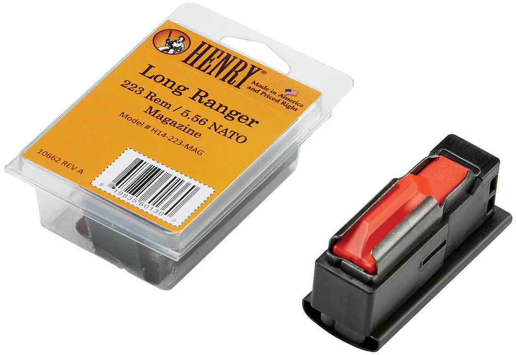 Henry drawamok MAGAZINE ROUND.2〜6 5冊 Henry Long Ranger Rifle Magazine 5 Round .223 Rem/5.56mm Mag-H14
