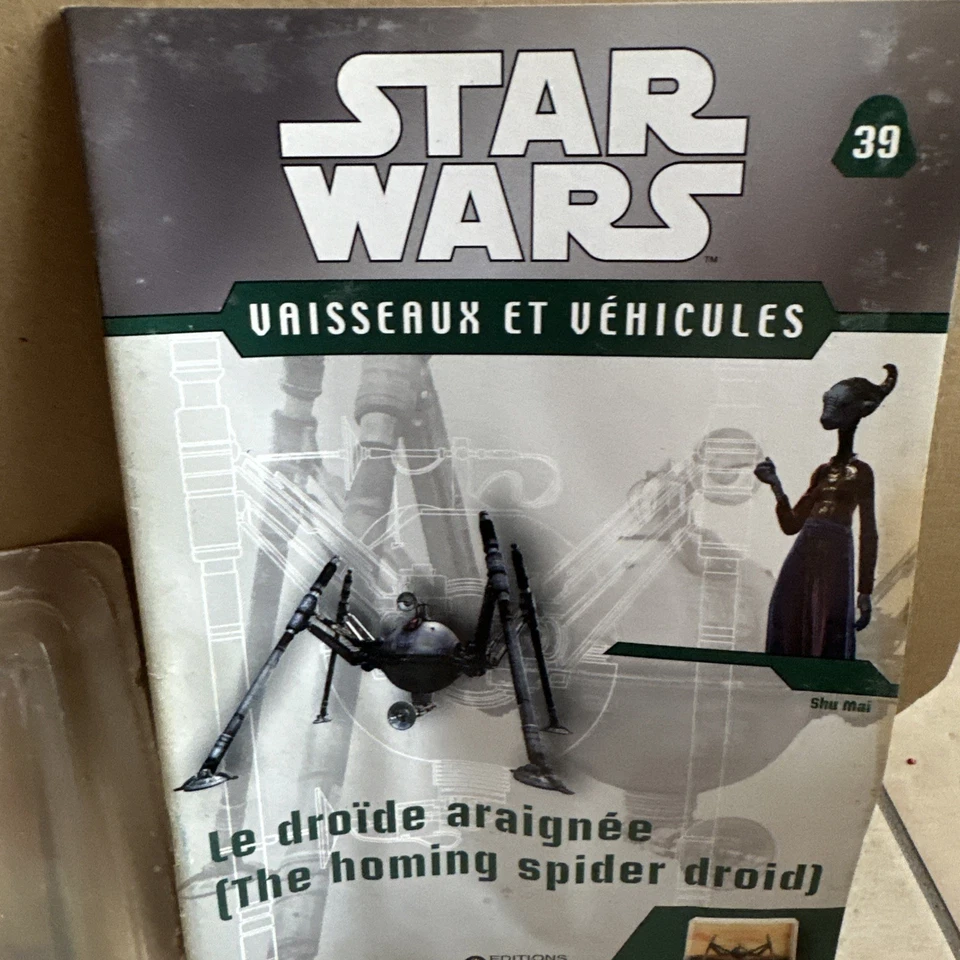 Figurine Vaisseau Star Wars Atlas 2009 Le Droïde Araignée -  Avec Fascicule - Photo 2/4