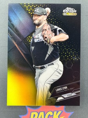 Lance Lynn 2021 Topps Chrome Black Gold Refractor #'d /50 No. 13