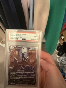 Pokémon Umbreon V (2021) Evolving Skies 189/203 Ultra Rare Holo PSA 9