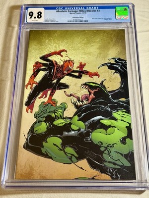 Absolute Carnage: Miles Morales #2 NYCC Virgin CGC 9.8 Camuncoli Marvel