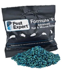 Pest Expert Formula B Rat & Rodent Poison Killer Max Strength 800g, 16 X 100g