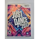 Just Dance 2017 Nintendo Wii Game Disc Physical Copy Complete