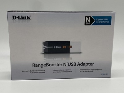 D-Link RangeBooster N USB Adapter N300 DWA 140