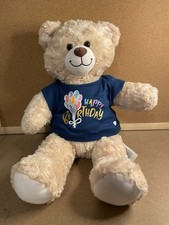 Build-A-Bear Happy Birthday Plush Bear- Teddy Stuffed Animal for Kids