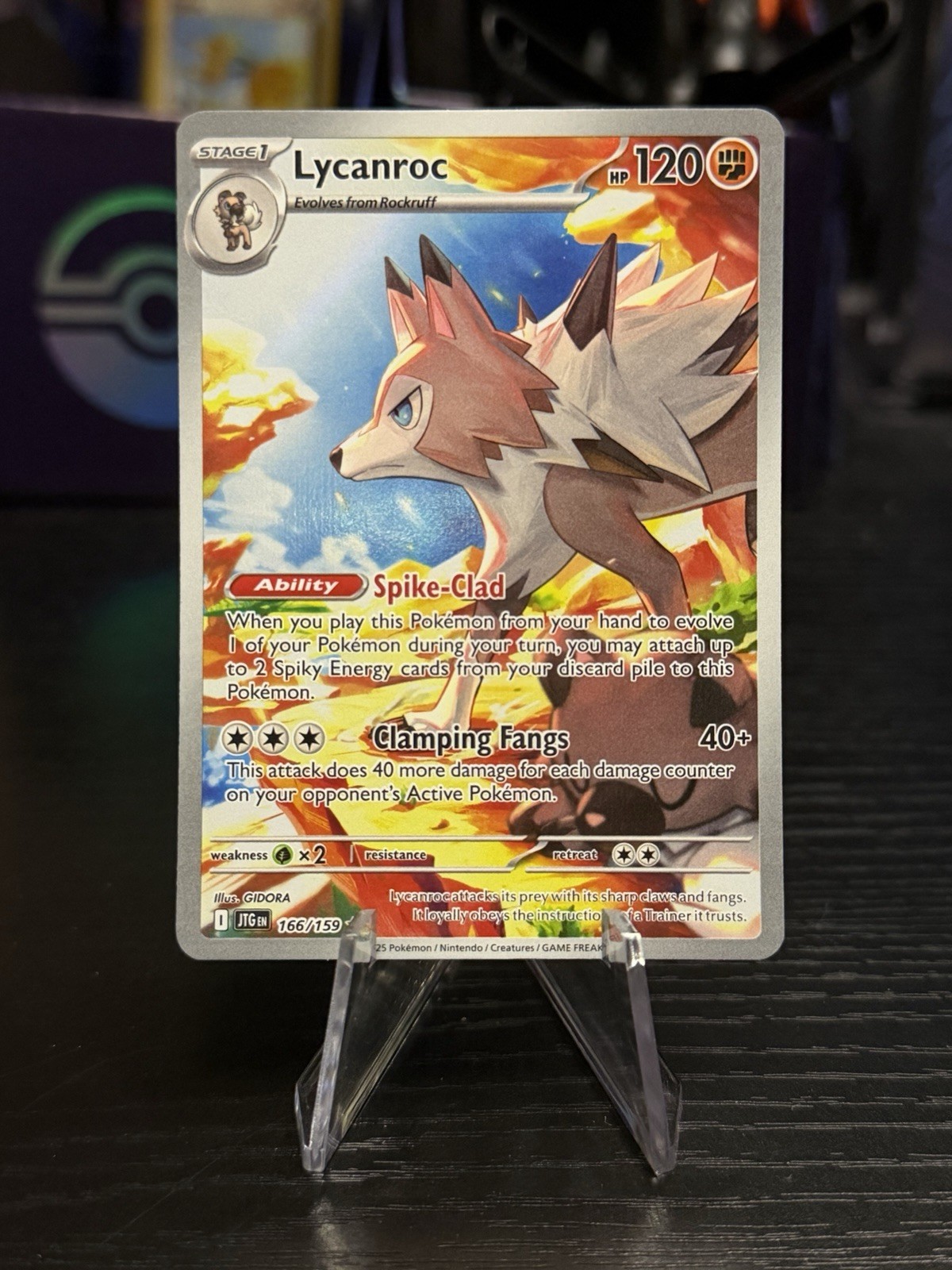 Lycanroc 166/159 Sv09: Journey Together Holo