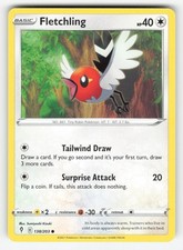 Fletchling 138/203 Common Evolving Skies Pokemon Lightly Played