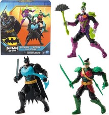 DC Comics  Batman Ninja Strike 6  3-Pack Battle Set Action Figures with Pop-Out