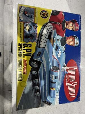 1993 CAPTAIN SCARLET LARGE RARE 15'' SPV SPECTRUM VERFOLGUNGSFAHRZEUG BOXED VINTAGE