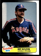 Bert Blyleven 1990 Fleer Baseball MVPs #2 Angels MLB READ FREE SHIP AutographDen