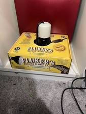 FLUKER'S DELUXE Clamp Lamp with for Reptiles Black, 5.5-In. NEW